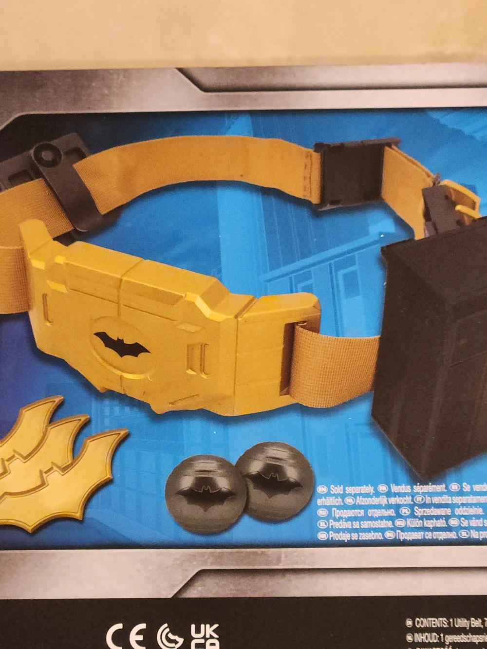 Batman Yellow Utility Belt Role Play Set